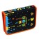 Penal 1 section, 140 x 200 x 40 mm, 2 folding strips, fabric, Hatber "Old Gamer" Black/Yellow NPK_74290