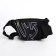 Textile belt bag with a pocket pocket 30*14*6 cm