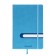 The diary is undathed, PVC cover, A5 format, 140 sheets, cage, elastic band with a handle, mix
