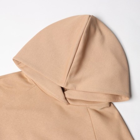Women's sweatshirt was launched, beige color, size 50 (xl)-4