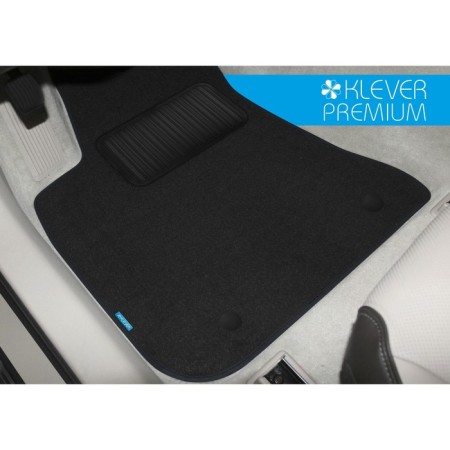 Rugs in the cabin Klever Premium Hyundai Solaris 2011-2016, hb., Sed., 4 pcs. (textile)-1