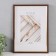 Photo frame Plastic "Mira" 25x35 cm beech with gold (plastic screen)