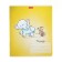 Notebook 12 sheets, in a cage, "Elephant and Mouse", cover coated cardboard, rounded corners, block 65 g/m2, 5V MIX