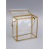 PET box with handles, gold, 14 x 14 x 7 cm