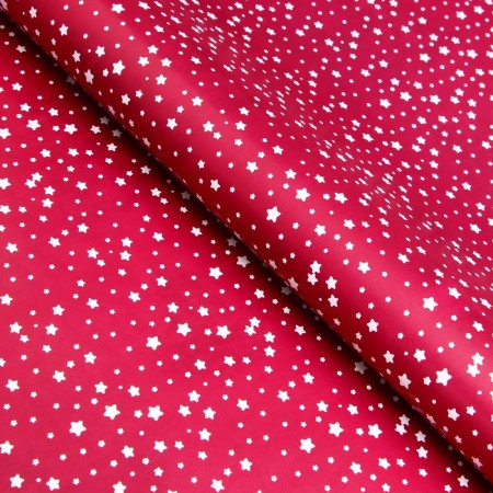 Packaging paper "Happy New Year and Merry Christmas", gloss, bilateral, 70 x 100 cm-2