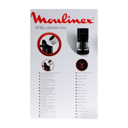 Coffee machine Moulinex FG121811, drip, 1.25 l, black-5