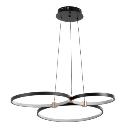 Lanas lamp LED 150W black-gold 86x70x3.3 cm Bayerlux