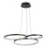 Lanas lamp LED 150W black-gold 86x70x3.3 cm Bayerlux