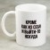Mug "except as there is nowhere to get out", 300 ml