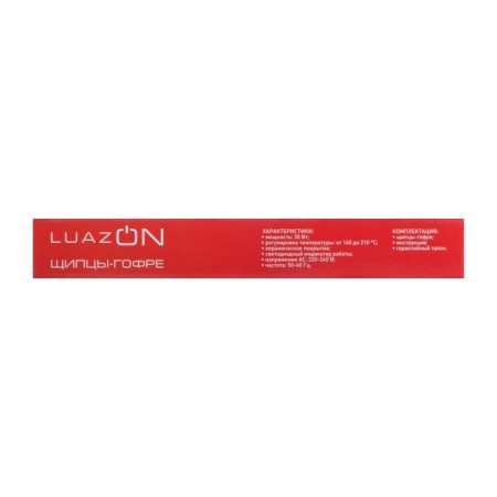 Luazon LW-12, 35 W, ceramic coating, 40x110 mm, 210 ° C, white-4