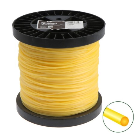 Flaim for the trimmer tundra, cross -section Circle, D = 3 mm, 300 m, nylon