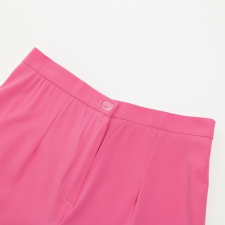 Women's costume (jacket, trousers) minku: Green Trend Bright pink color, size 44-10