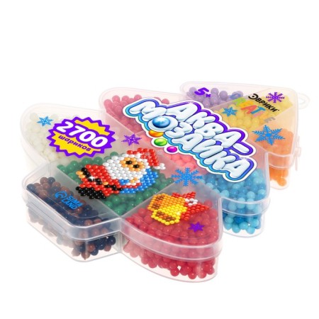 A set of balls for aquamosaic "Christmas tree", 2700 balls-6