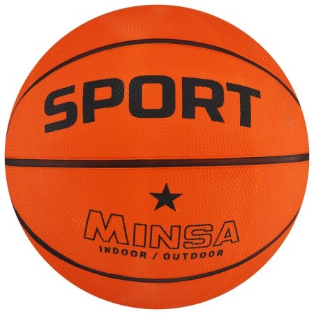 Basketball ball Minsa Sport, PVC, glued, 8 panels, p. 7-4