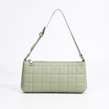 Baget bag with zipper, olive color