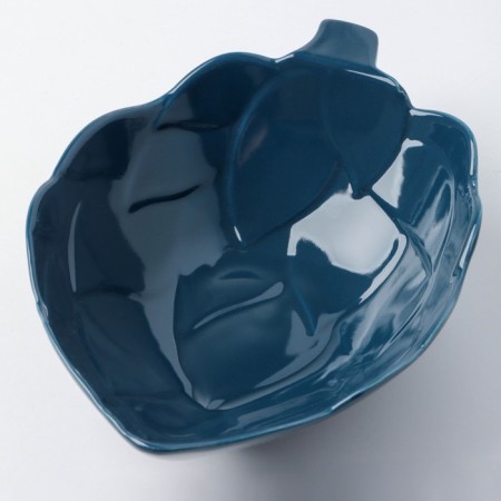 Ceramic “Artishki” salad bowl, blue, 20 x 17 cm, 600 ml, blue color-1