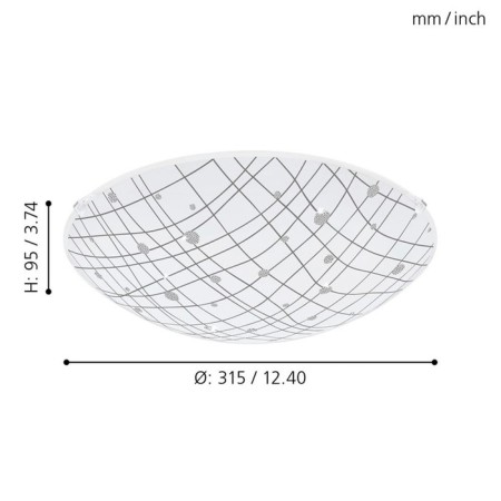 Nast-flowing lamp LED VEREDA LED, 11W-1