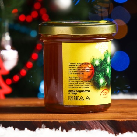 New Year's honey Altai Vitamuno, branch, 200 g-1