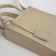 Women's bag over the shoulder Textura, small size, beige color