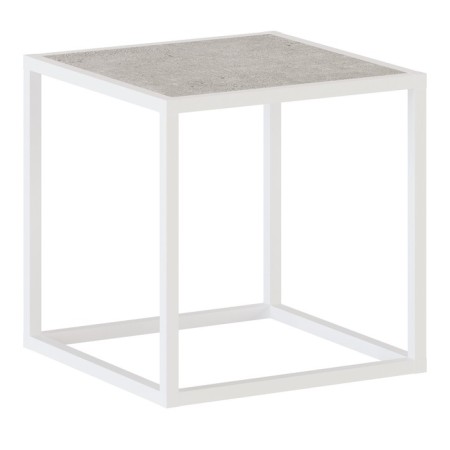 Tumbling table 1, 400x400x400, white Muar/Metropolitan Gray-5