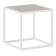 Tumbling table 1, 400x400x400, white Muar/Metropolitan Gray