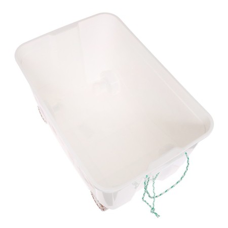 Box for toys "animals on the edge", on wheels, with decor, 580 × 390 × 335 mm-5