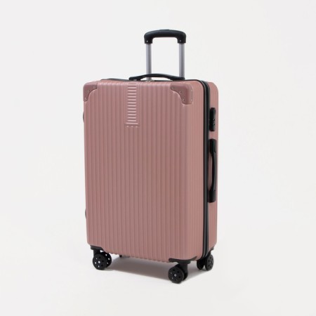 Big suitcase 26 ", code castle, pink color-2
