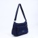 Bag Cross-Bodi with a zipper, blue color