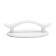 Furniture handle self -adhesive cappio, l = 95 mm, plastic, white color