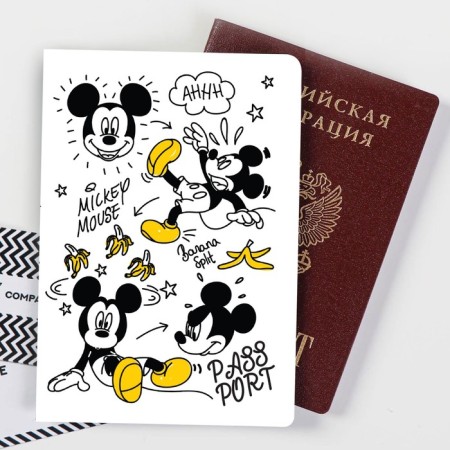 Passport cover, Mickey Mouse-6