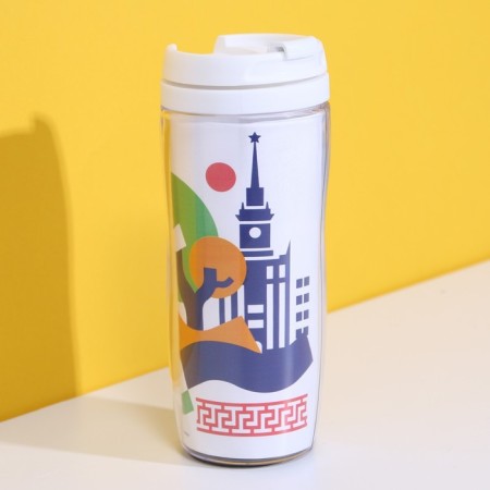 Thermost man with the insert "Yekaterinburg", 350 ml-1