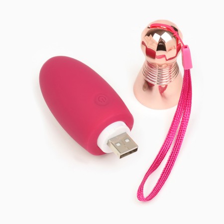Lilo vibrator, for clitoris and nipples, ZU USB, 10 modes, burgundy-3