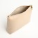 Women's bag on the magnet Textura, medium size, cosmetic bag, milk color
