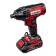 Pintovert shock bison, battery, 18 V, 1/4 ", 2800 rpm, 3600 beats/min, 2x2 ah, 250 nm