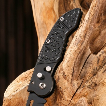 Folding “Piranha” Knock 16cm, Blade 68mm/1.2mm-4
