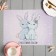 A napkin on the table of the "Happy Easter!" PVC 40*29cm