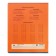 Notebook of 12 sheets in a large cage OFF-ROD, cover coated cardboard, selective varnish, mix