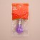 Light beacon on a collar for large and medium dogs, purple