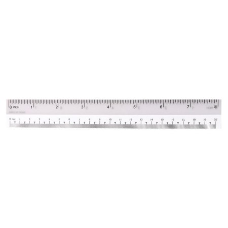 The line is transparent Calligrata 20 cm, flexible