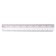 The line is transparent Calligrata 20 cm, flexible