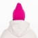 Female cape demi-season, raspberry color, size 52-56