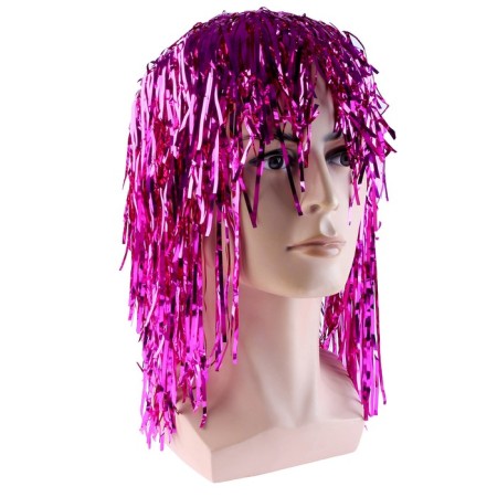 Carnival wig "Rain", 45 cm, mix colors-5