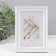 Photo frame Plastic "Mira" 10x15 cm, 261 white (plastic screen)