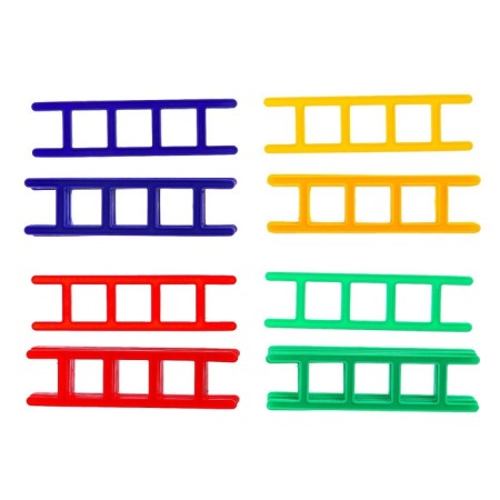 Board game on the balance "Up the ladder", 24 stairs, 2-4 players, 5+-7