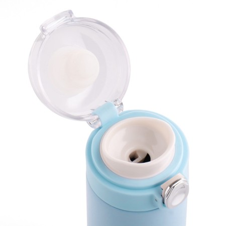 Thermos, 400 ml, Simple "Master K", retains heat 8 hours, 20.5x6.3 cm, blue-3