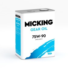 Масло трансмиссионное Micking Gear Oil, 75W-90 GL-5/MT-1, всесезонное полусинтетическое, 4 л   10235
