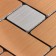 Self -adhesive panel 30*30cm soft geometry, bronze