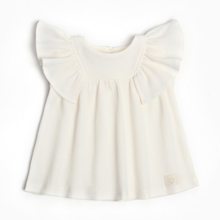 Baby dress I'm Basic Line, height 86-92 cm, milk