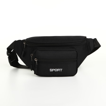 Board belt on lightning, 2 external pockets, black color-2