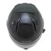 Snowmobile helmet Zox Condor, glass with electric heating, gloss, size XL, black